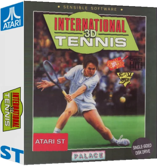 International 3D Tennis — box-3D (EU)