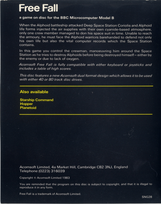 Free Fall — box-2D-back (EU)