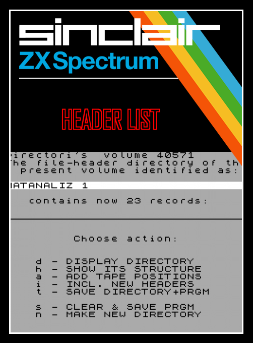 Header List box art
