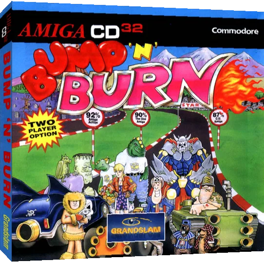 Bump 'n' Burn — box-3D (WOR)