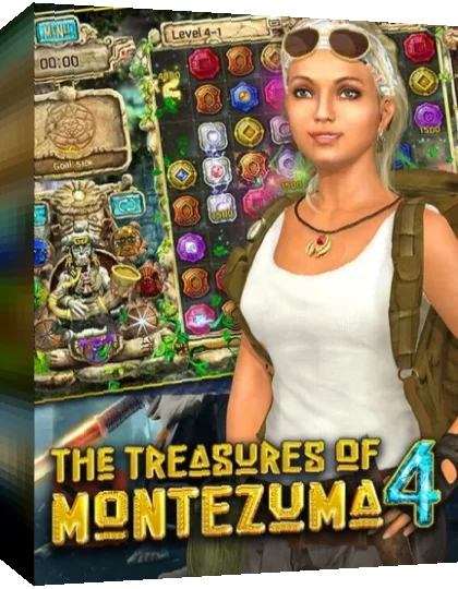 Treasures of Montezuma 4, The — box-3D (EU)