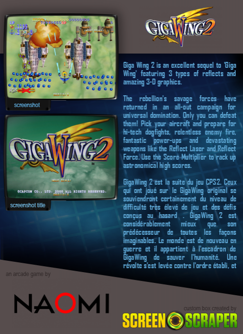 Giga Wing 2 — box-2D-back (SS)