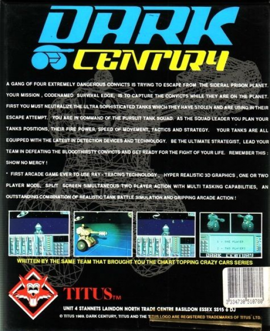 Dark Century — box-2D-back (EU)