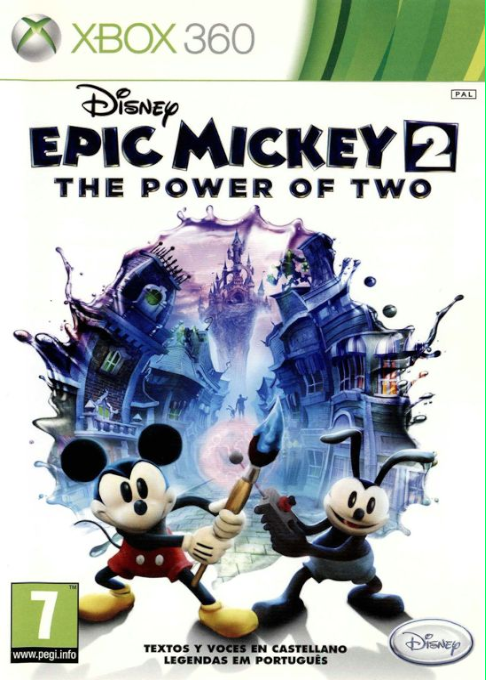 Disney Epic Mickey 2 - The Power of Two box art