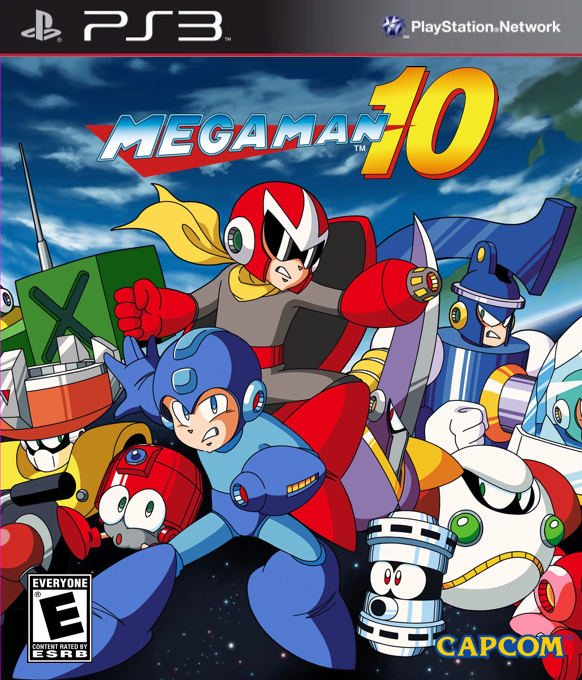 Mega Man 10 box art