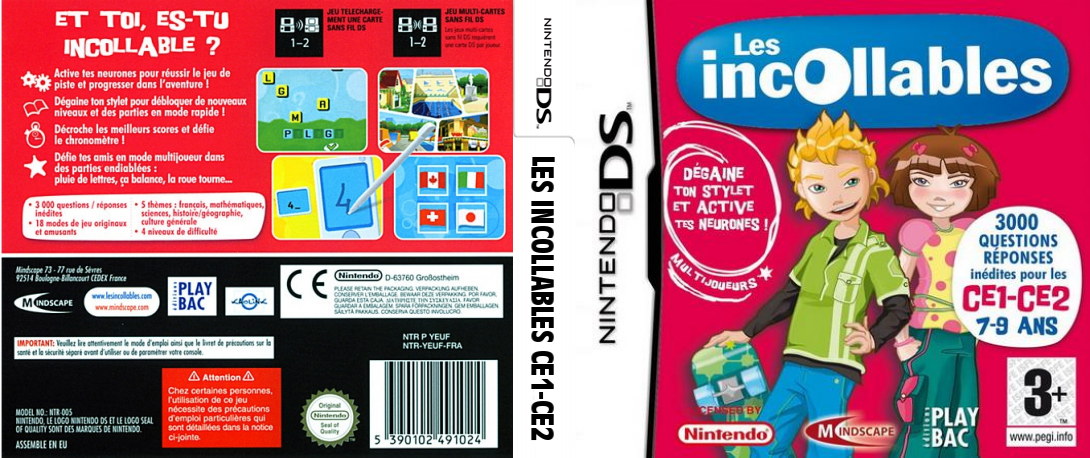 Incollables CE1-CE2, Les — box-texture (FR)