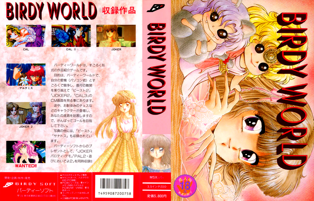 Birdy World — box-texture (JP)