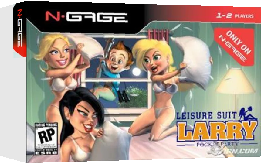 Leisure Suit Larry - Pocket Party — box-3D (US)