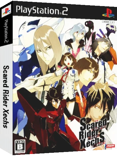 Scared Rider Xechs — box-3D (JP)