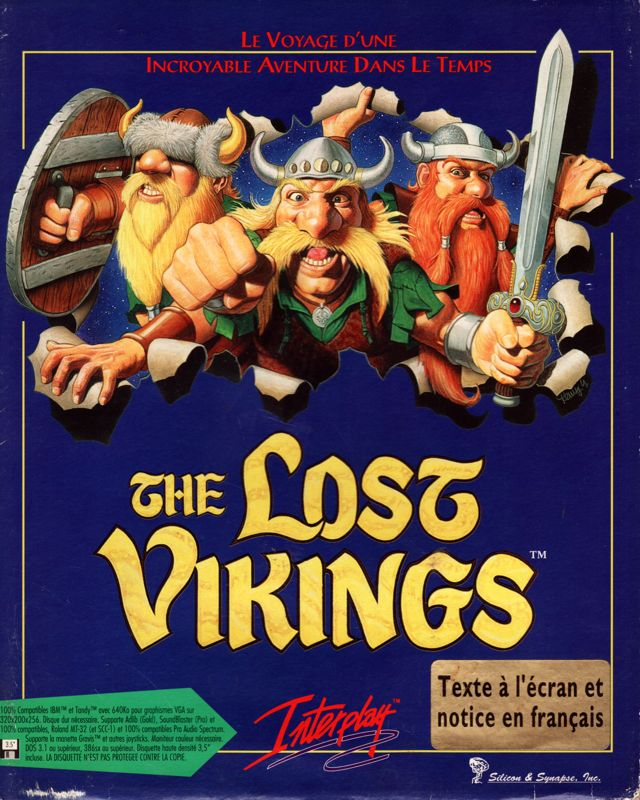 Lost Vikings, The — box-2D (FR)