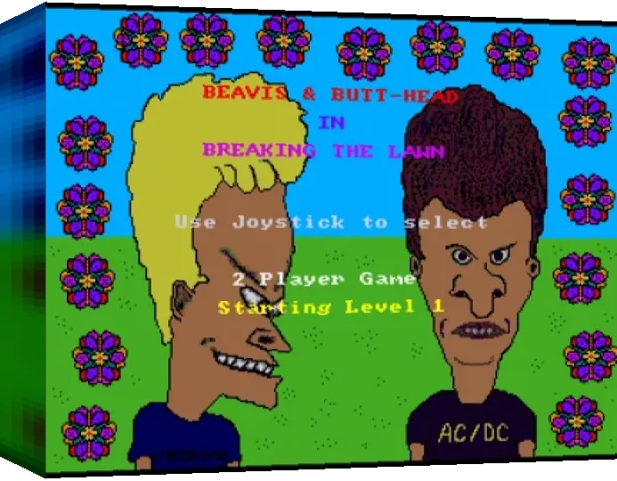 Beavis And Butt-head In - Breaking The Lawn — box-3D (WOR)