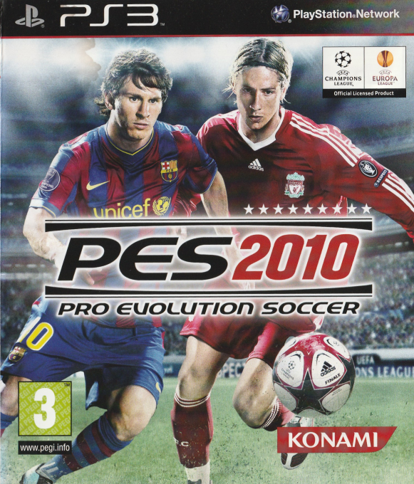 PES 2010 - Pro Evolution Soccer box art