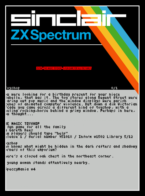 ZxZvm - The Magic Toyshop - A Fun Game for all the Family box art