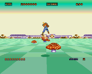 Space Harrier - Return To The Fantasy Zone — ss (WOR)