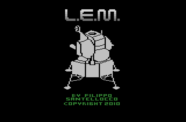 Lunar Lander — sstitle (WOR)