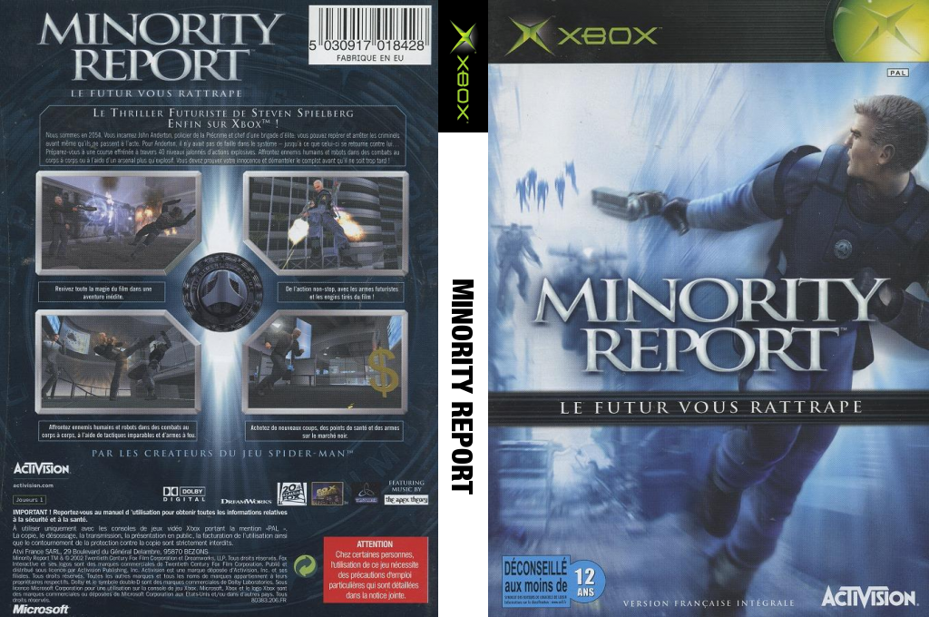 Minority Report - Everybody Runs — box-texture (FR)
