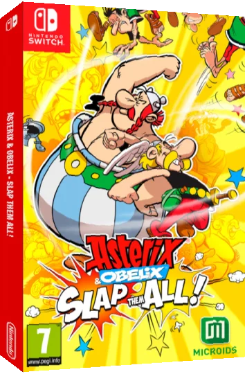 Asterix & Obelix - Slap them All! — box-3D (EU)