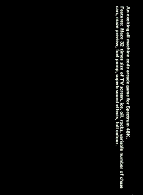 Maze Death Rally-X — box-2D-back (WOR)