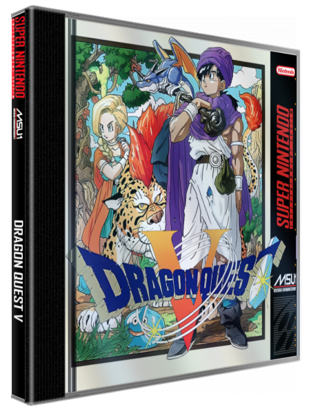 Dragon Quest V — box-3D (WOR)