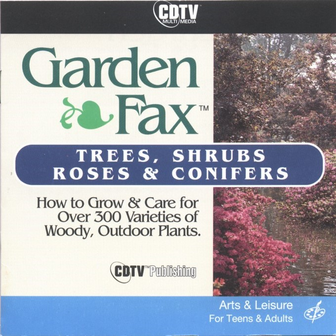 Garden Fax - Trees, Shrubs, Roses And Conifers box art