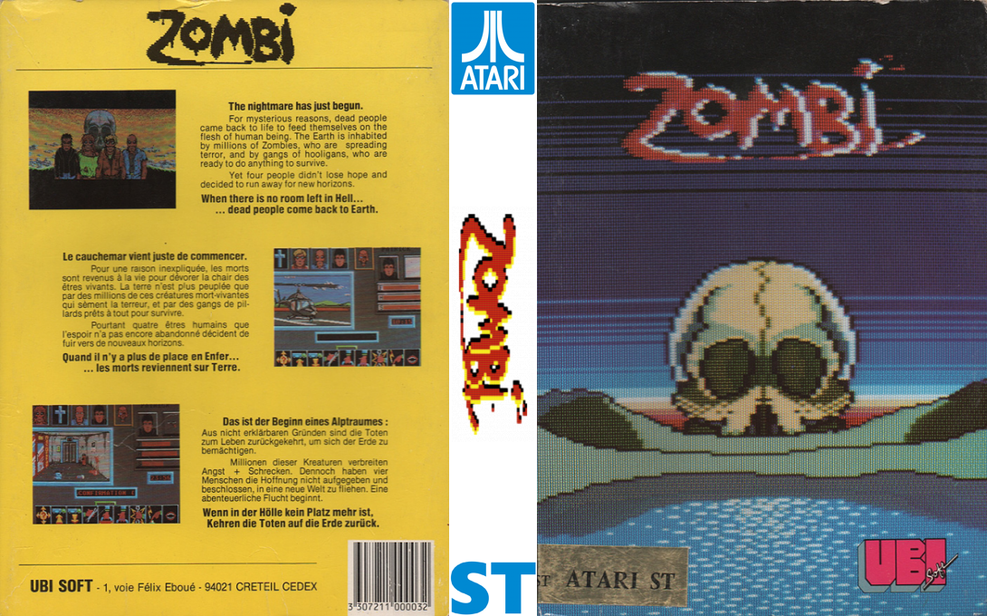 Zombi — box-texture (EU)
