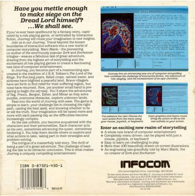Journey - The Quest Begins — box-2D-back (CUS)