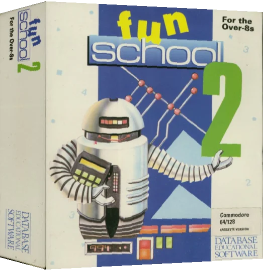 Fun School 2 - For Over 8's — box-3D (EU)