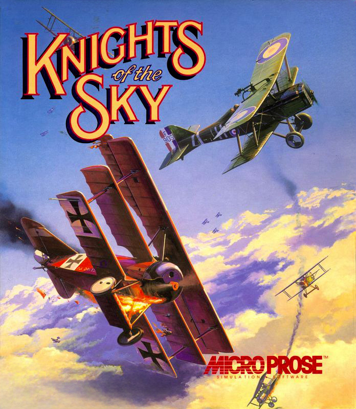 Knights Of The Sky — box-2D (EU)