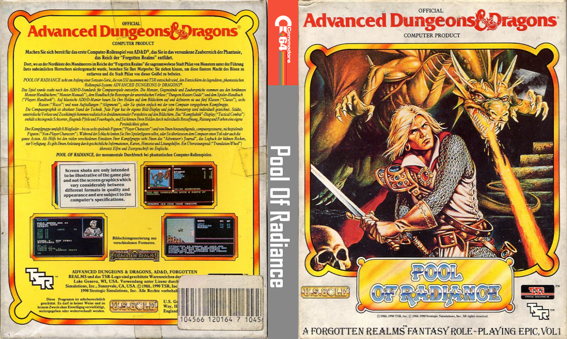 Pool Of Radiance — box-texture (EU)