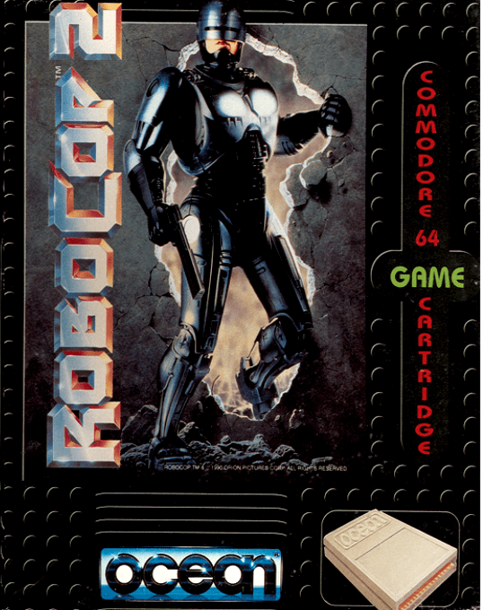 Robocop 2 box art