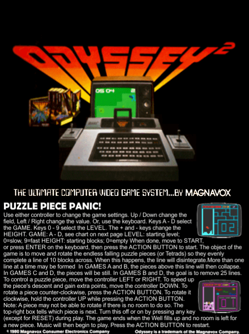 Puzzle Piece Panic! — box-2D-back (US)