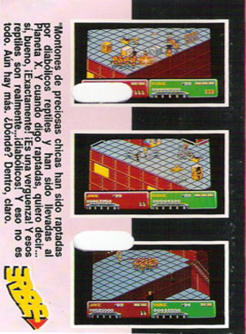 Escape From the Planet of the Robot Monsters — box-2D-back (SP)