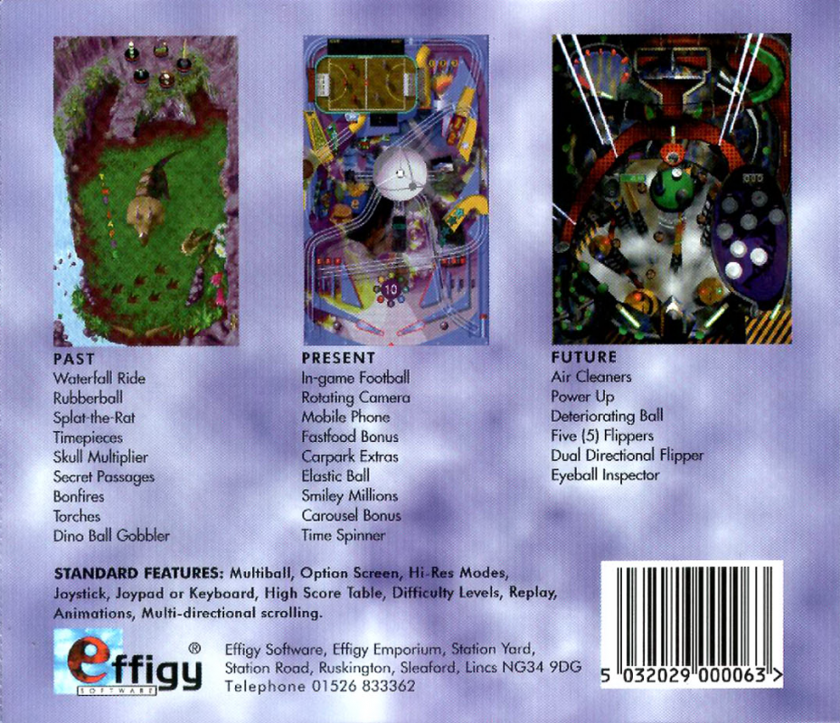 Pinball Prelude — box-2D-back (CUS)