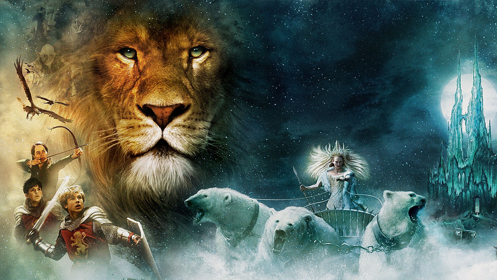 Monde De Narnia - Chapitre 1 - Le Lion, La Sorcière Blanche Et L'armoire Magique, Le — fanart