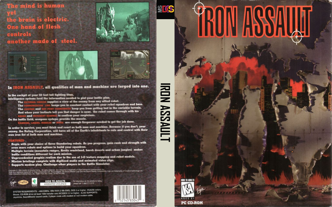 Iron Assault — box-texture (US)