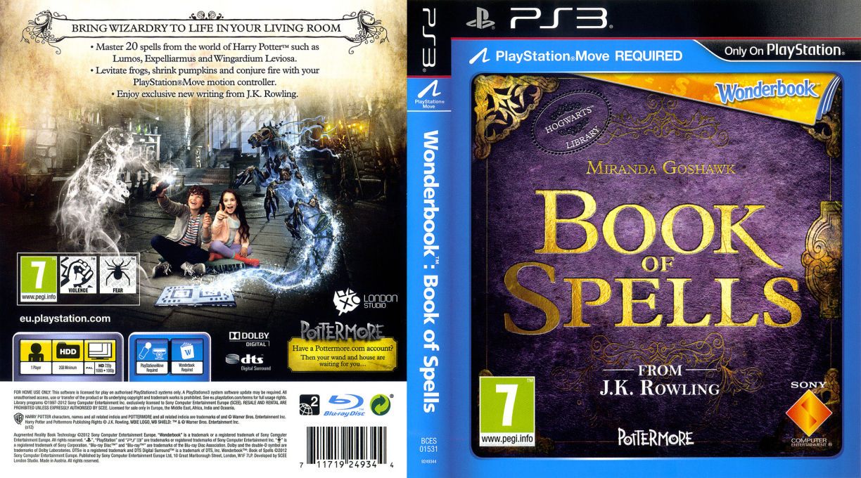 Wonderbook - Book of Spells — box-texture (EU)