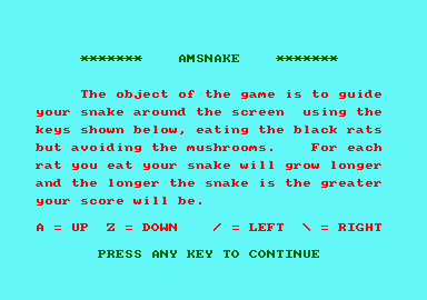 Amsnake — sstitle (EU)