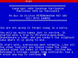 Avon — ss (WOR)
