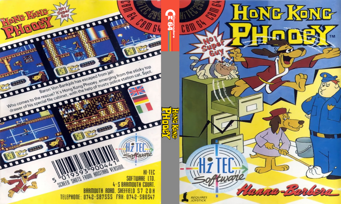 Hong Kong Phooey — box-texture (EU)