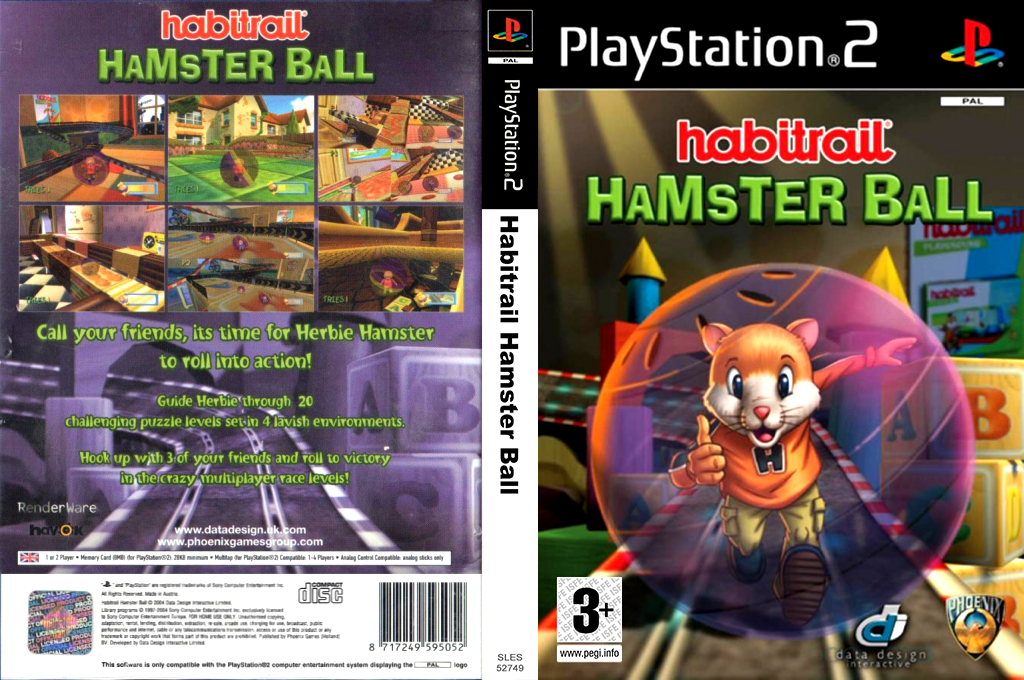 Habitrail Hamster Ballz — box-texture (EU)