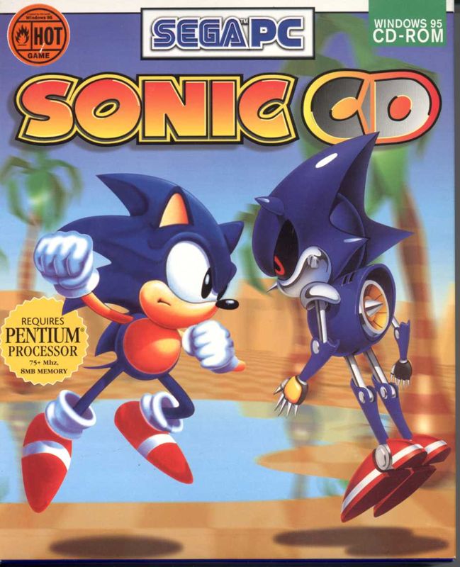 Sonic CD box art