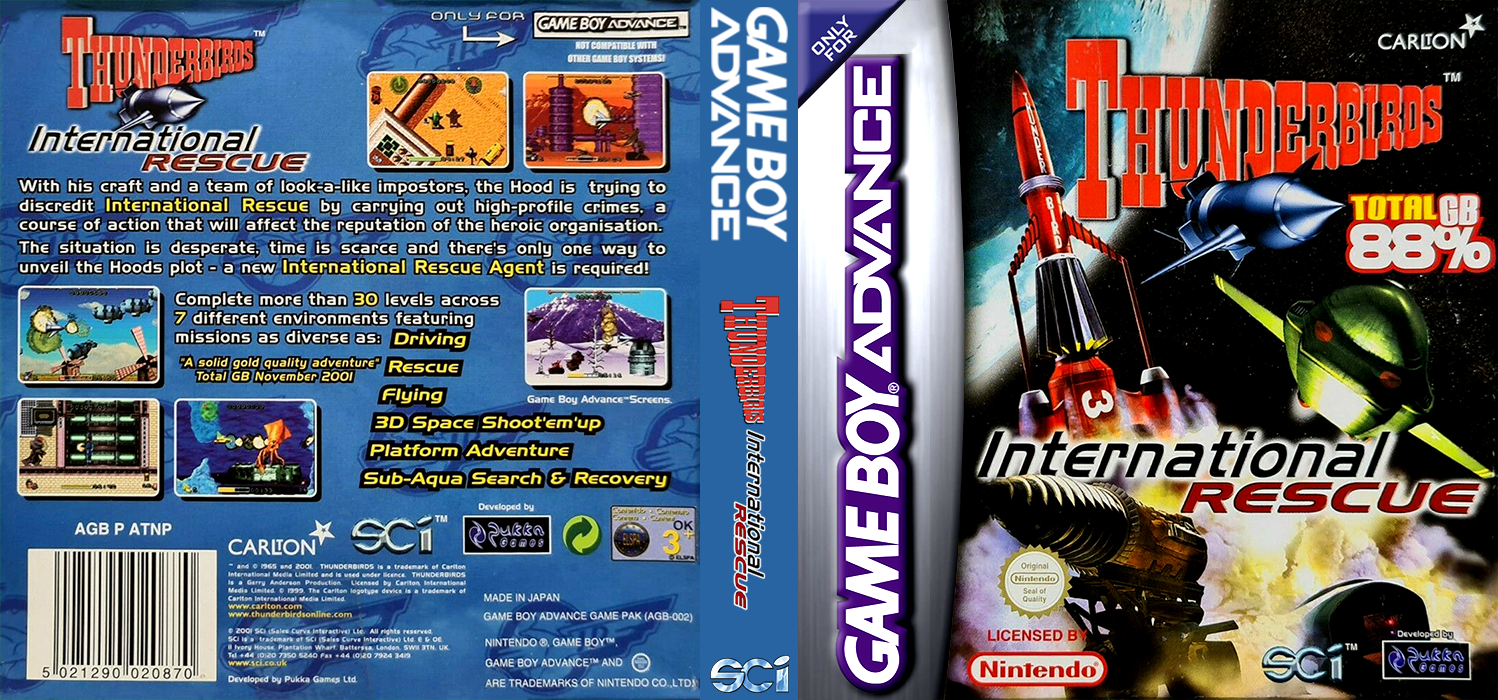 Thunderbirds - International Rescue — box-texture (EU)