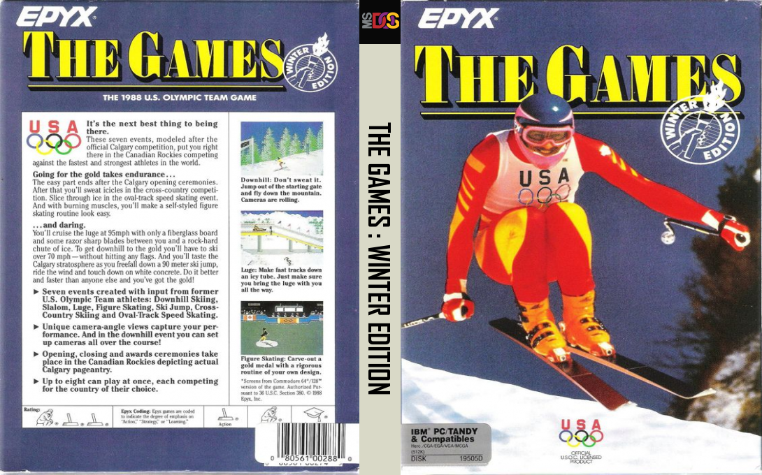 Games, The - Winter Edition — box-texture (US)
