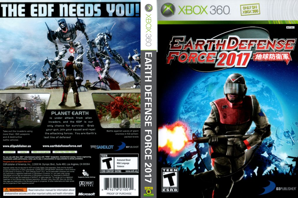 Force De Défense Terrestre 2017 — box-texture (US)