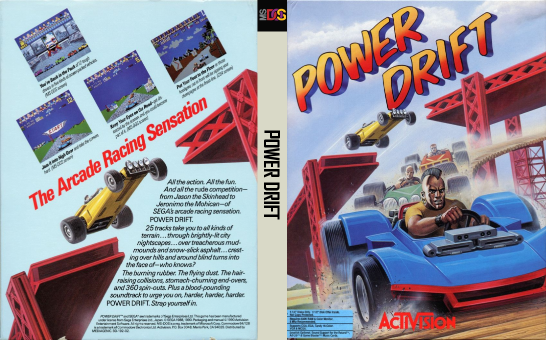 Power Drift — box-texture (US)