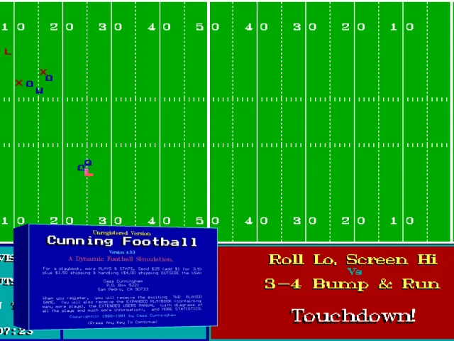 Cunning Football — mixrbv2 (WOR)
