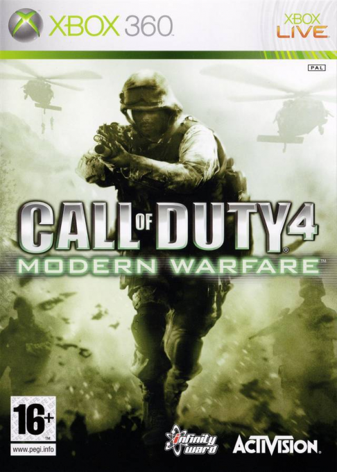 Call of Duty 4 - Modern Warfare — box-2D (EU)