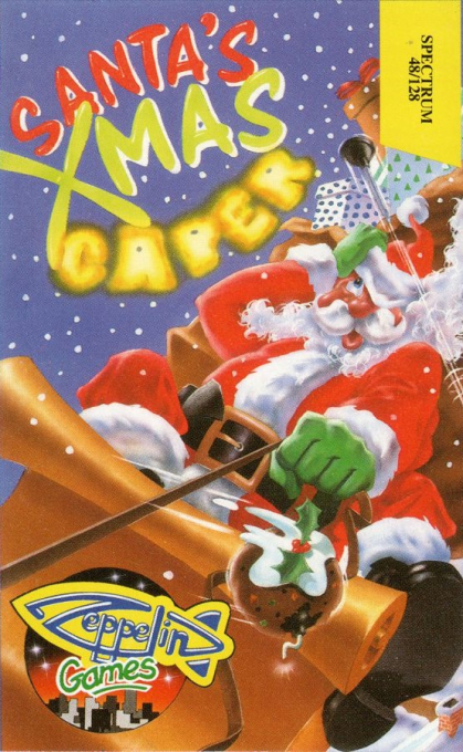 Santa's Xmas Caper box art