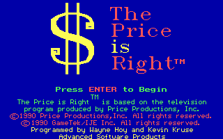 Price is Right, The — sstitle (WOR)