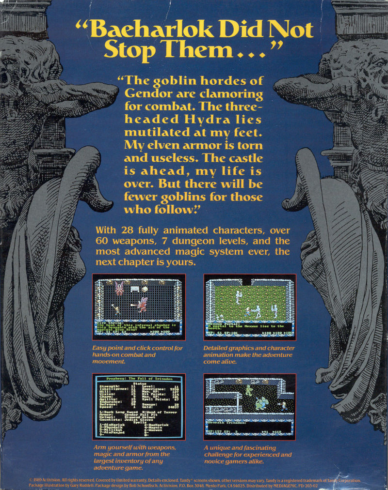 Prophecy: The Fall of Trinadon — box-2D-back (WOR)